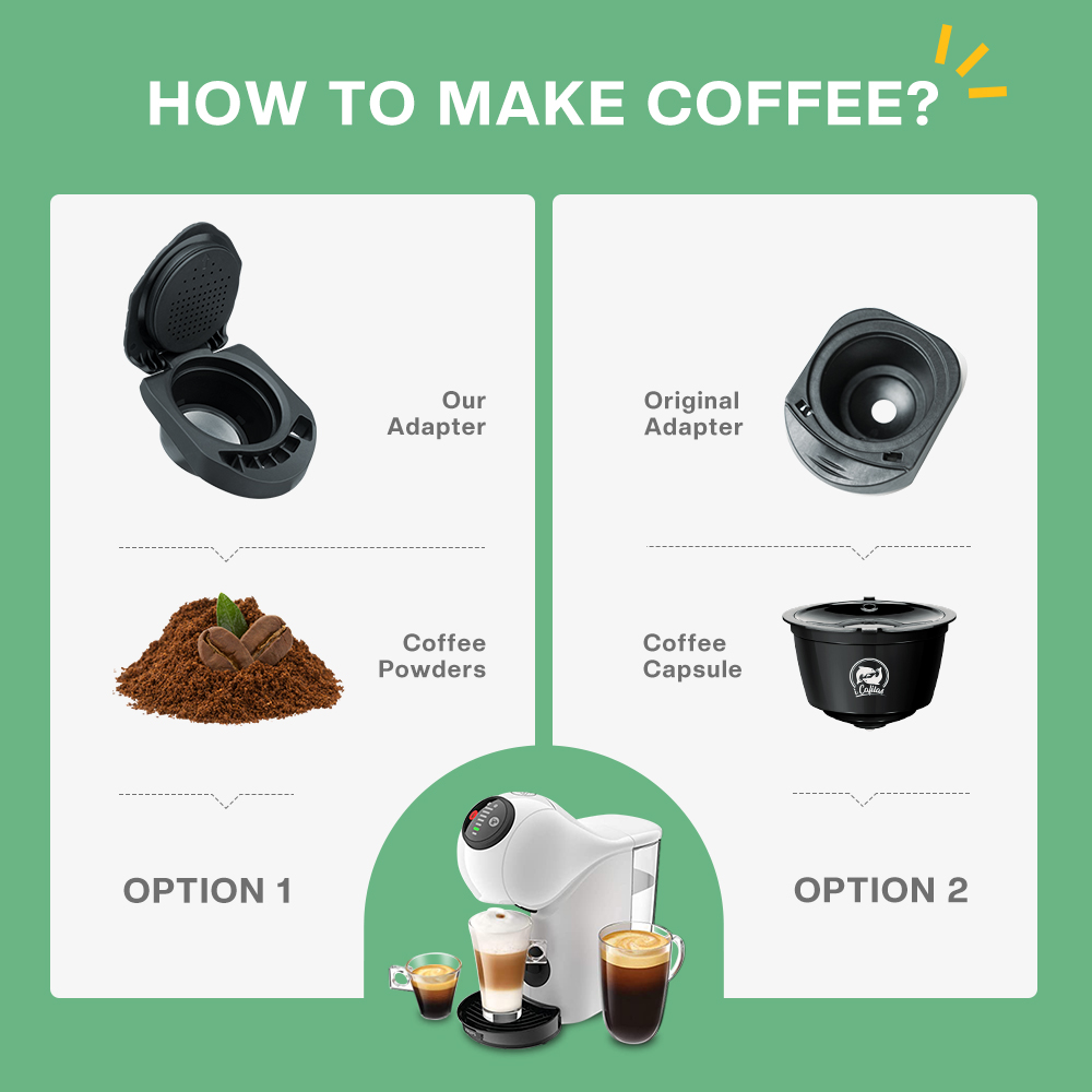 Reusable Coffee Adapter for Do - Coffee Equipment Rack ulasan dan harga
