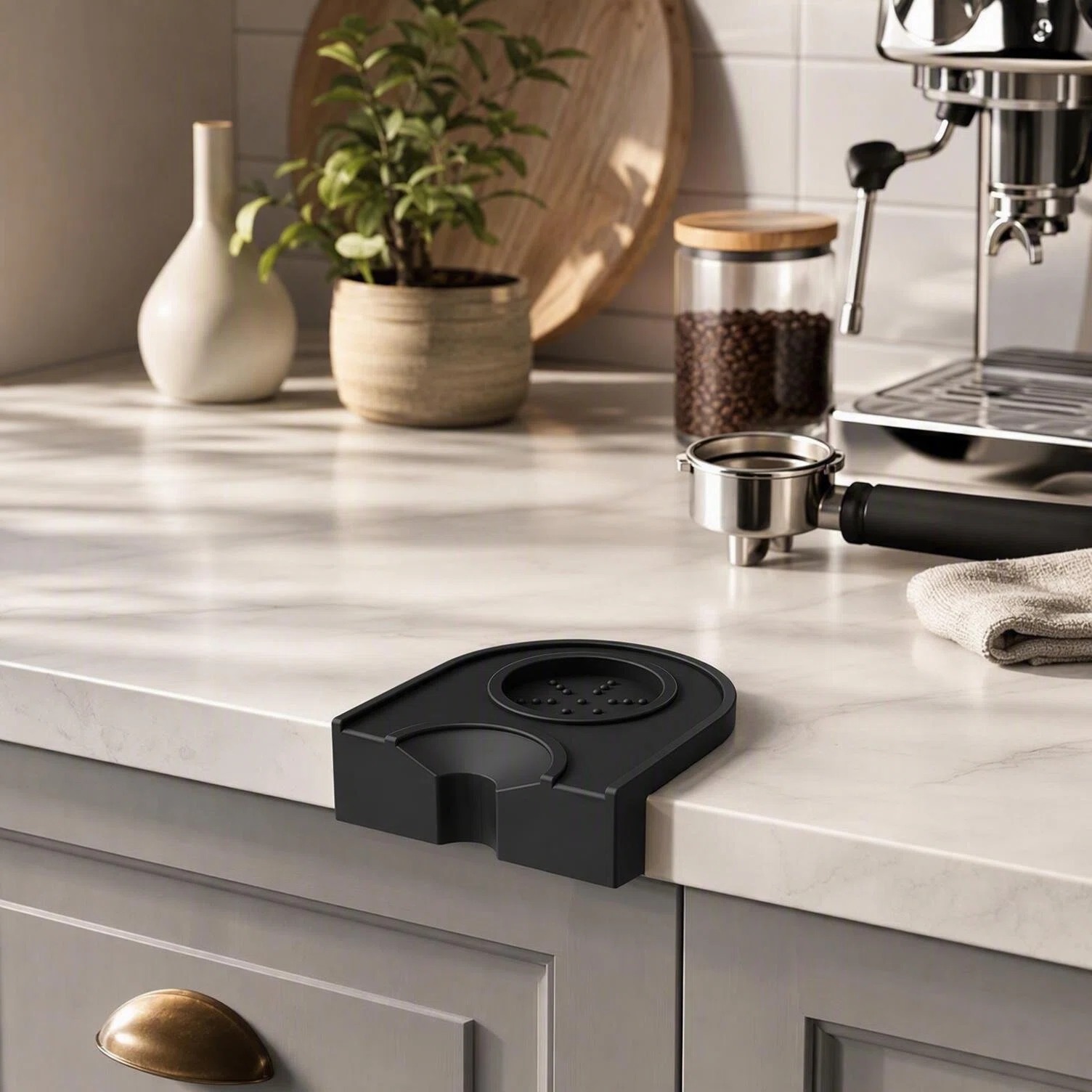 Coffee Tamper Mat Silicone Sma - Coffee Equipment Set ulasan dan harga