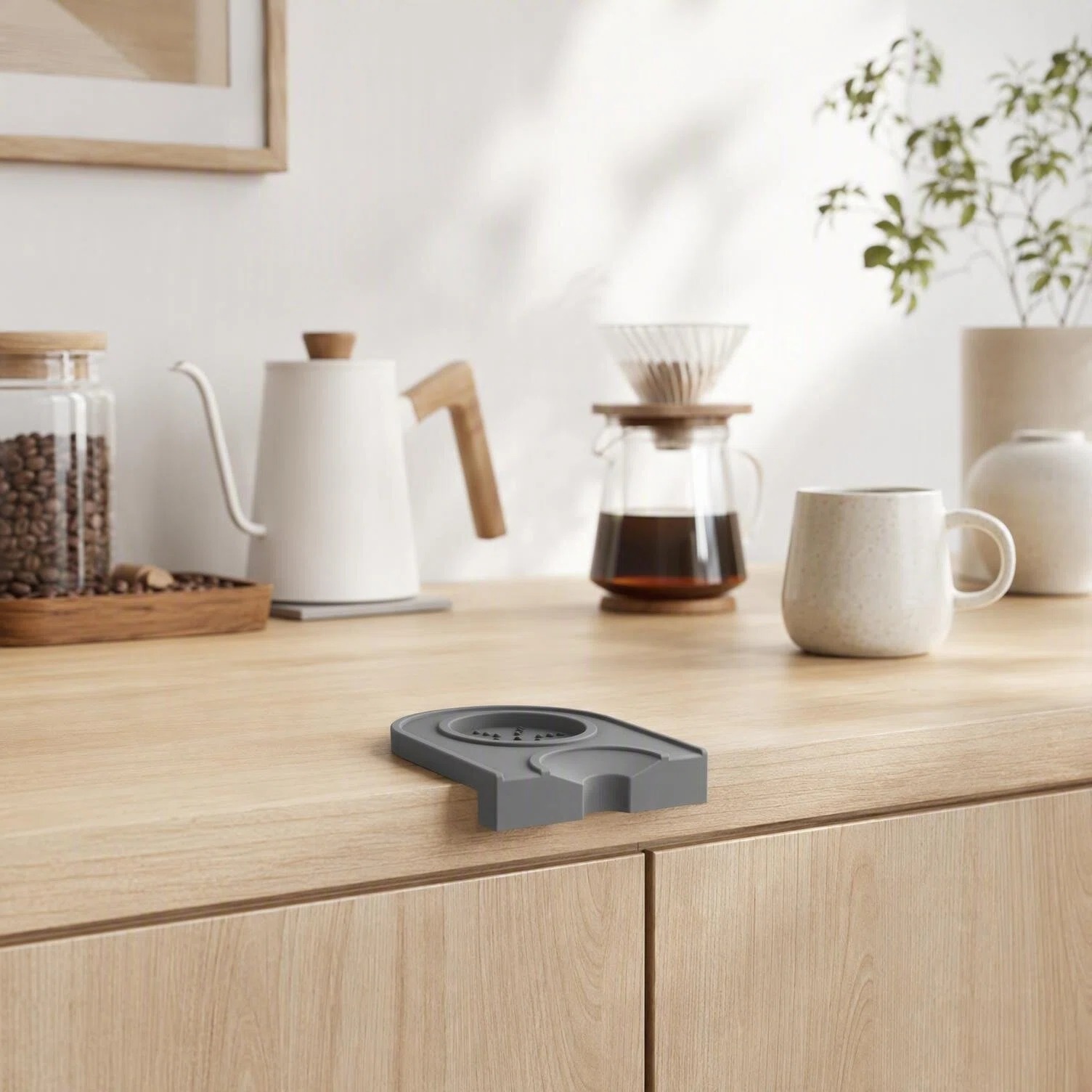 Coffee Tamper Mat Silicone Sma - Coffee Equipment Set ulasan dan harga