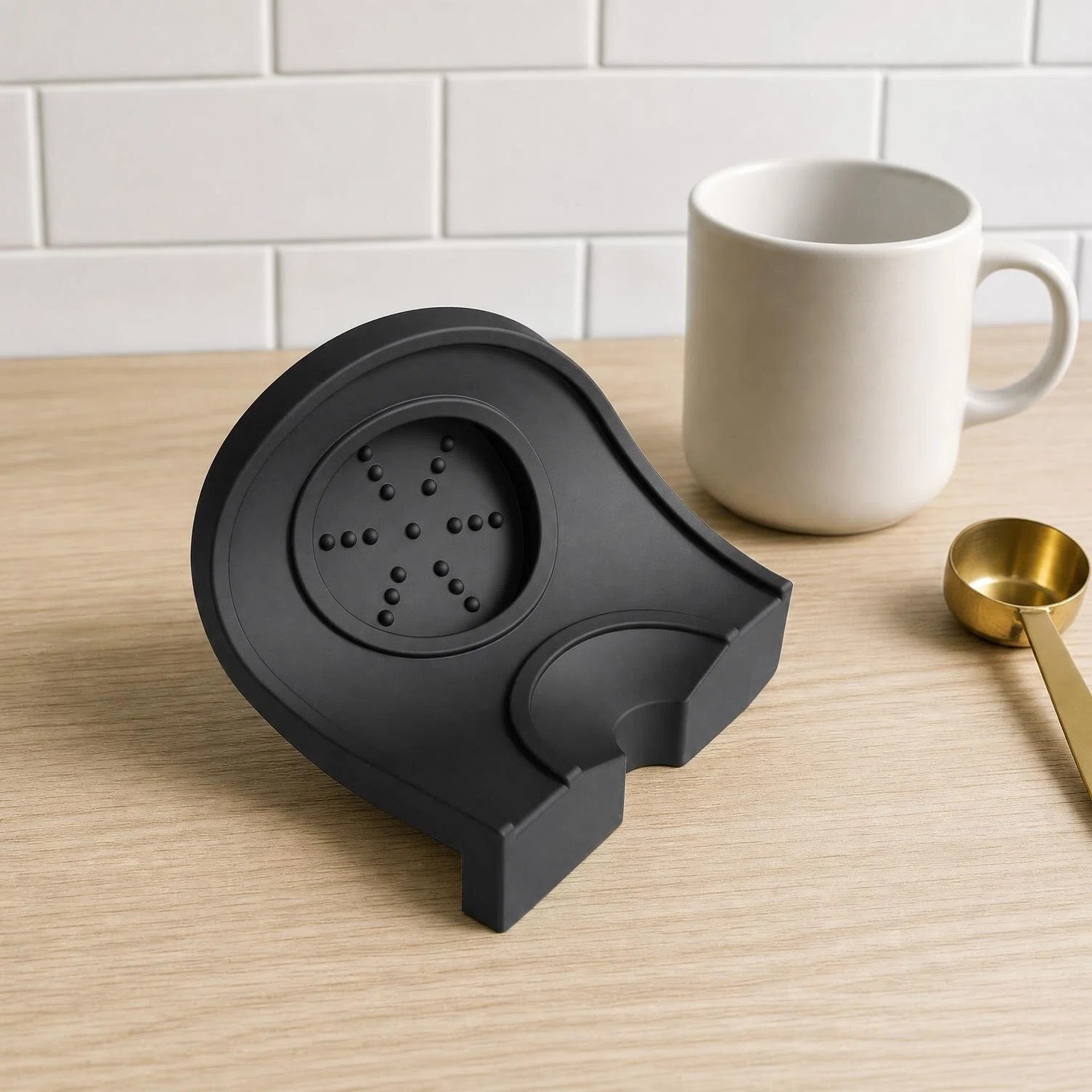 Coffee Tamper Mat Silicone Sma - Coffee Equipment Set ulasan dan harga
