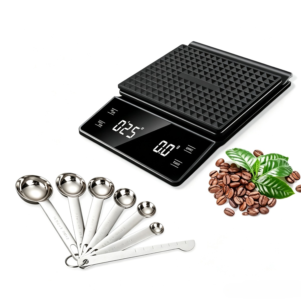 Digital Coffee Scale 3kg 0.1g  - Scale Drip Timer ulasan dan harga