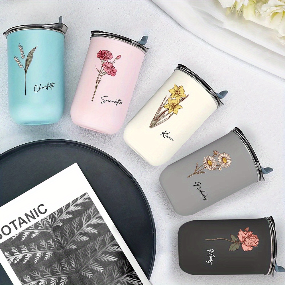 Personalized Birth Flower Coff - Coffee Equipment For Camping ulasan dan harga