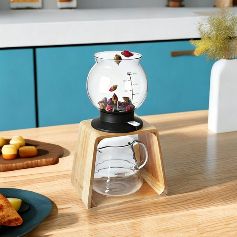 Solid Wood Pour Over Coffee Dr - Coffee Equipment Rack ulasan dan harga