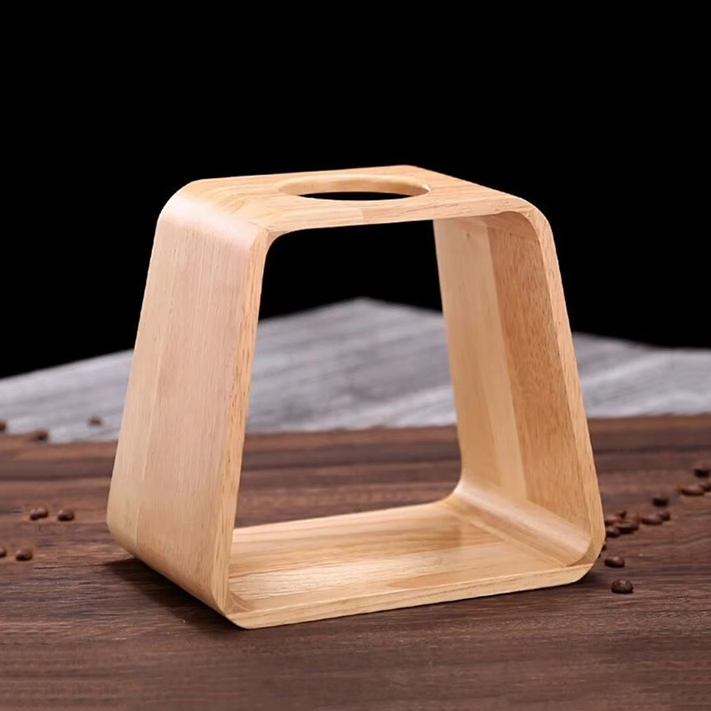 Solid Wood Pour Over Coffee Dr - Coffee Equipment Rack ulasan dan harga