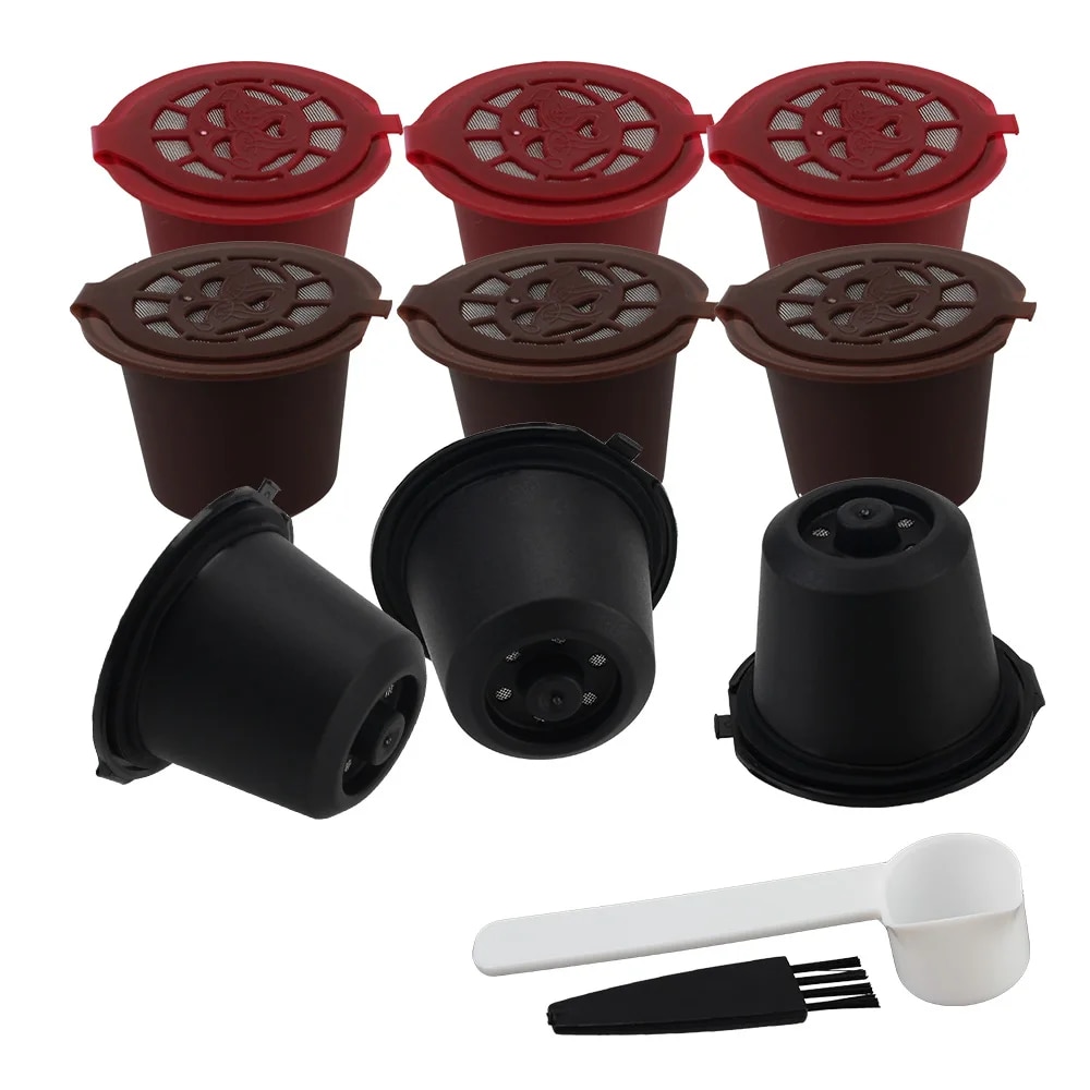 4 Pieces Reusable Coffee Capsu - Coffee Equipment Set ulasan dan harga