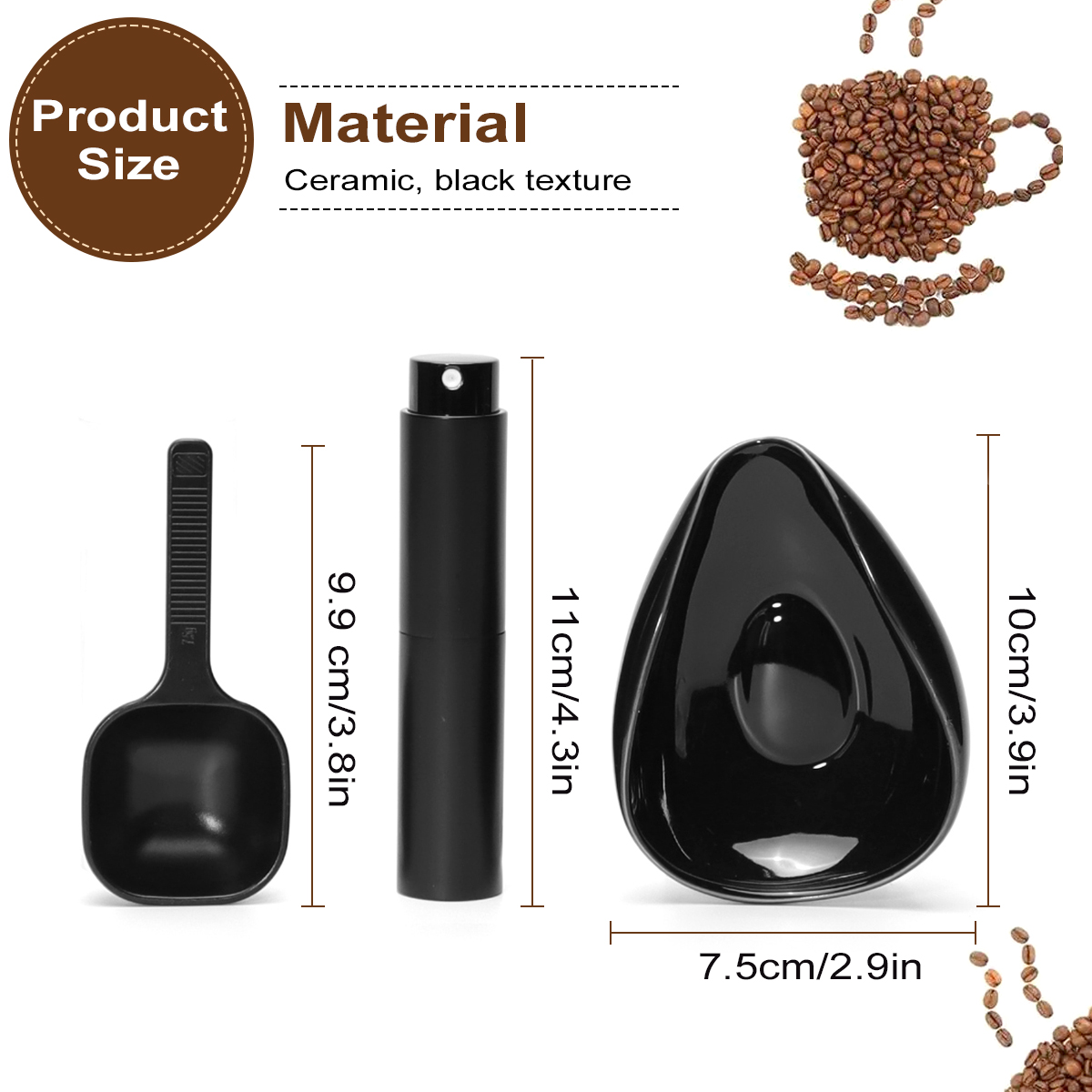 Leeseph Coffee Bean Dosing Cup - Coffee Equipment Set ulasan dan harga
