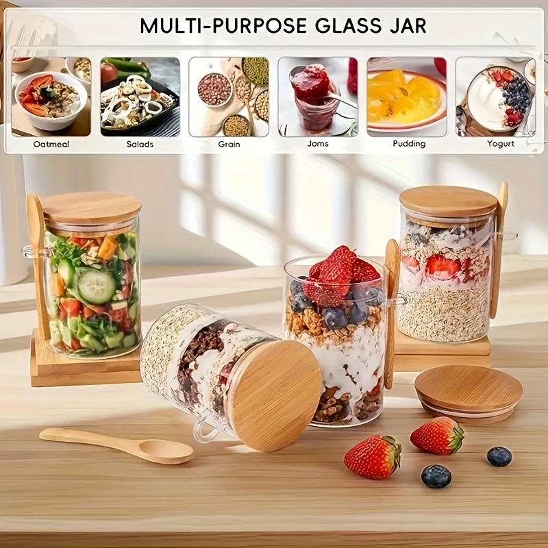 1/2/4/8Pcs Oatmeal Glass Cup S - Coffee Equipment Set ulasan dan harga