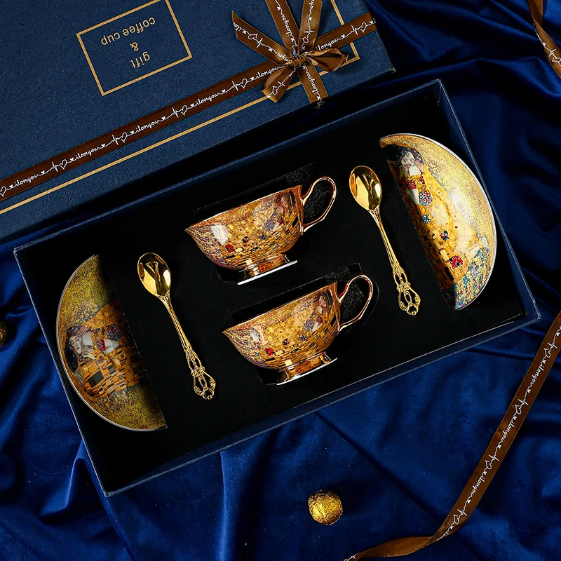 Royal Baroque Style Bone China - Coffee Equipment Set ulasan dan harga