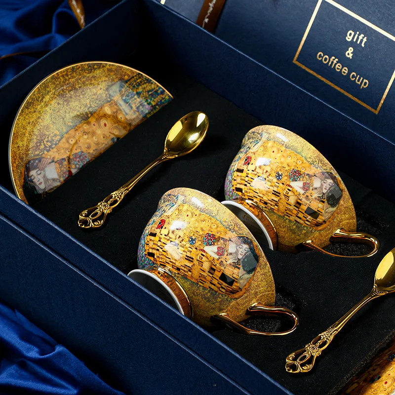 Royal Baroque Style Bone China - Coffee Equipment Set ulasan dan harga
