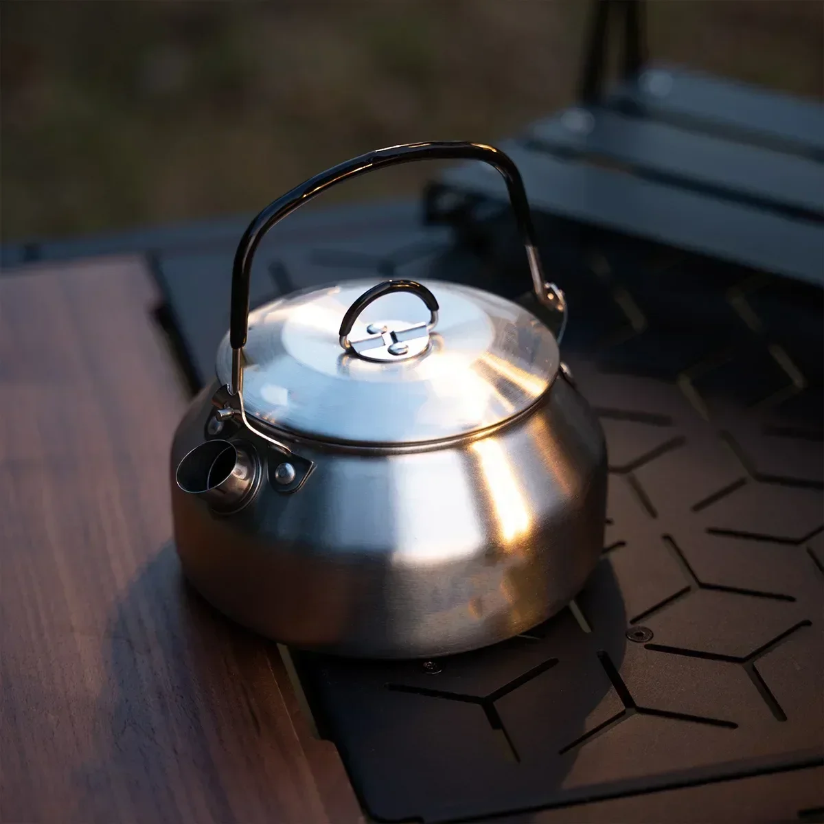 Stainless Steel Kettle 0.8L Po - Coffee Equipment Travel Bag ulasan dan harga