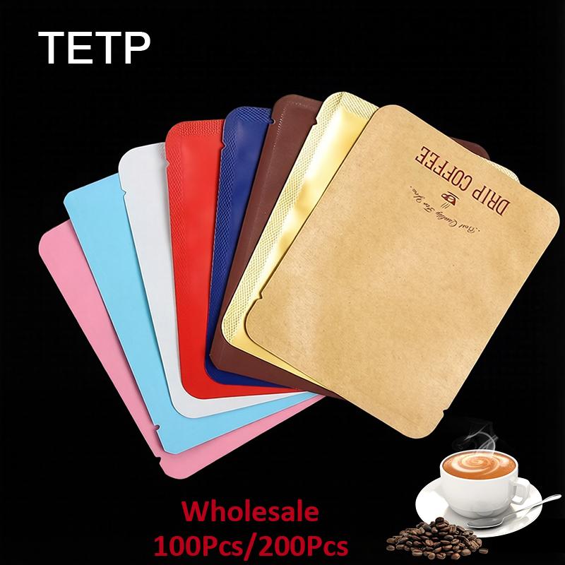 TETP 100Pcs/200Pcs Drip Coffee - Coffee Equipment Travel Bag ulasan dan harga