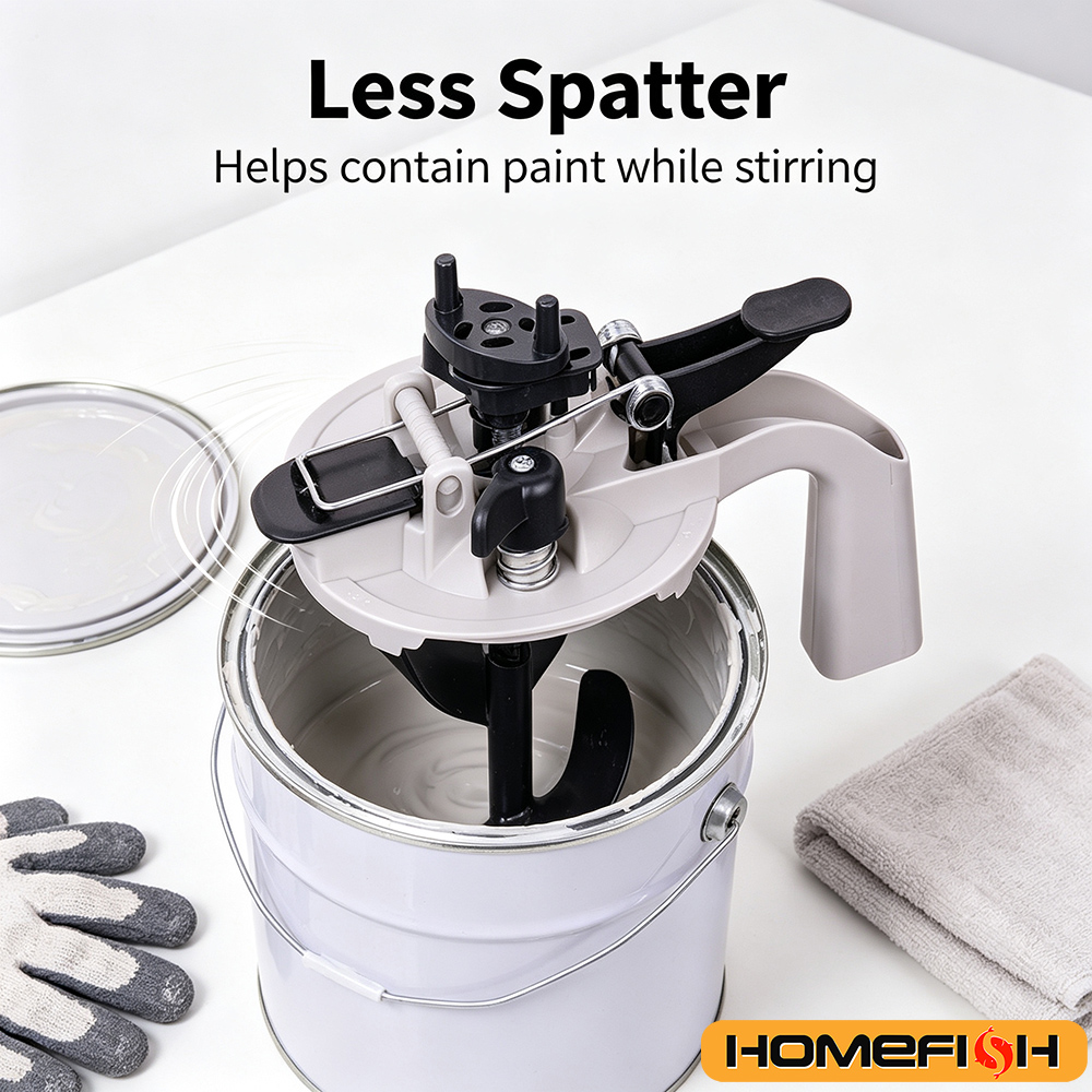1L Paint Can Mixing Lid with P - Bean Hopper Lid ulasan dan harga