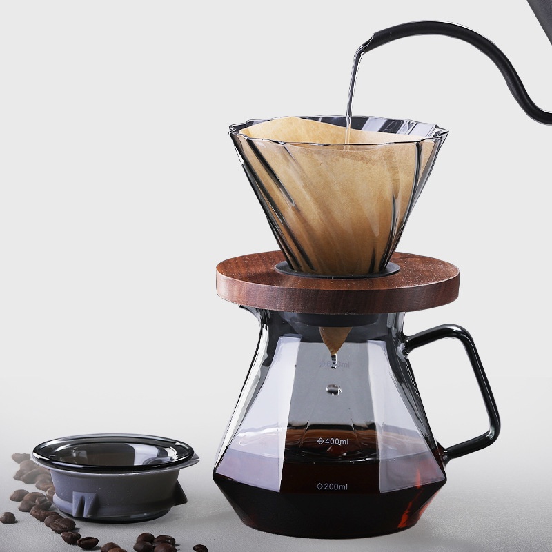 Magpie Glass Coffee Pot For V6 - Coffee Equipment Set ulasan dan harga