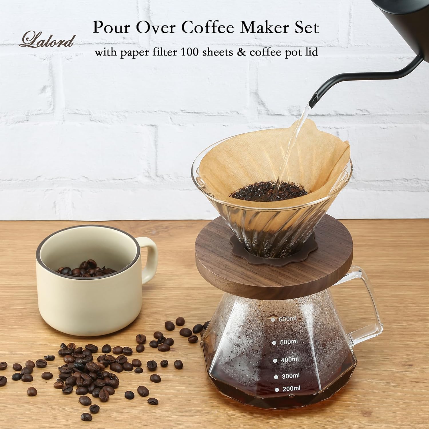 Magpie Glass Coffee Pot For V6 - Coffee Equipment Set ulasan dan harga