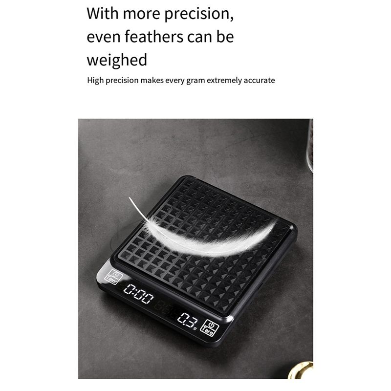 GTBL Digital Coffee Scale With - Scale Drip Timer ulasan dan harga