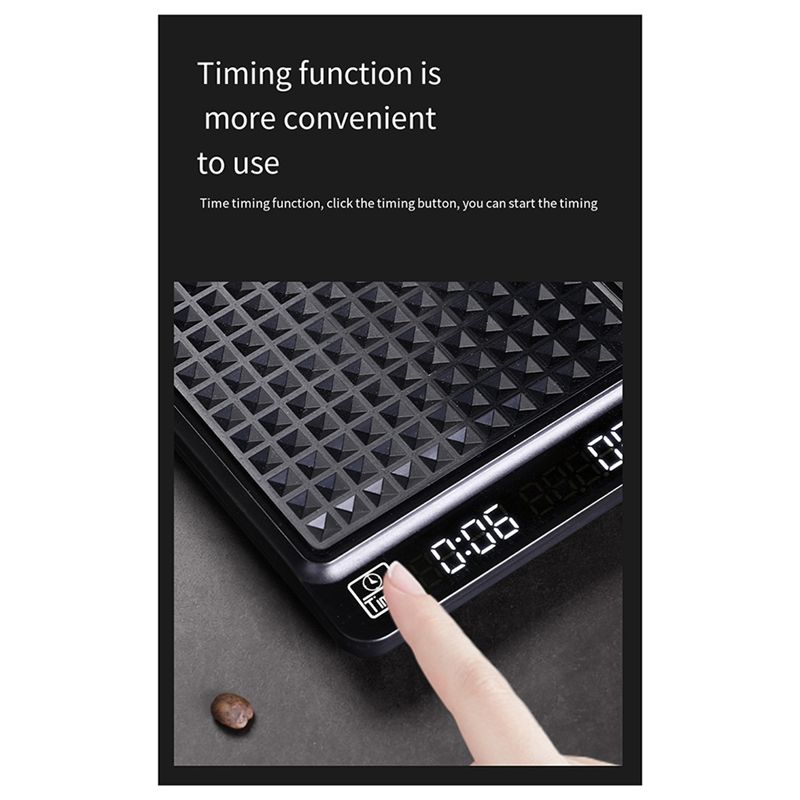GTBL Digital Coffee Scale With - Scale Drip Timer ulasan dan harga