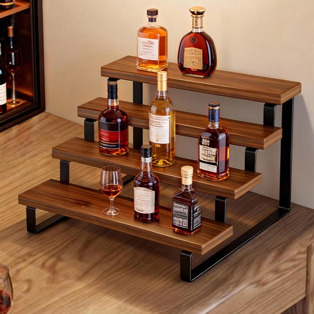 Liquor Bottle Display Shelf St - Coffee Equipment Rack ulasan dan harga