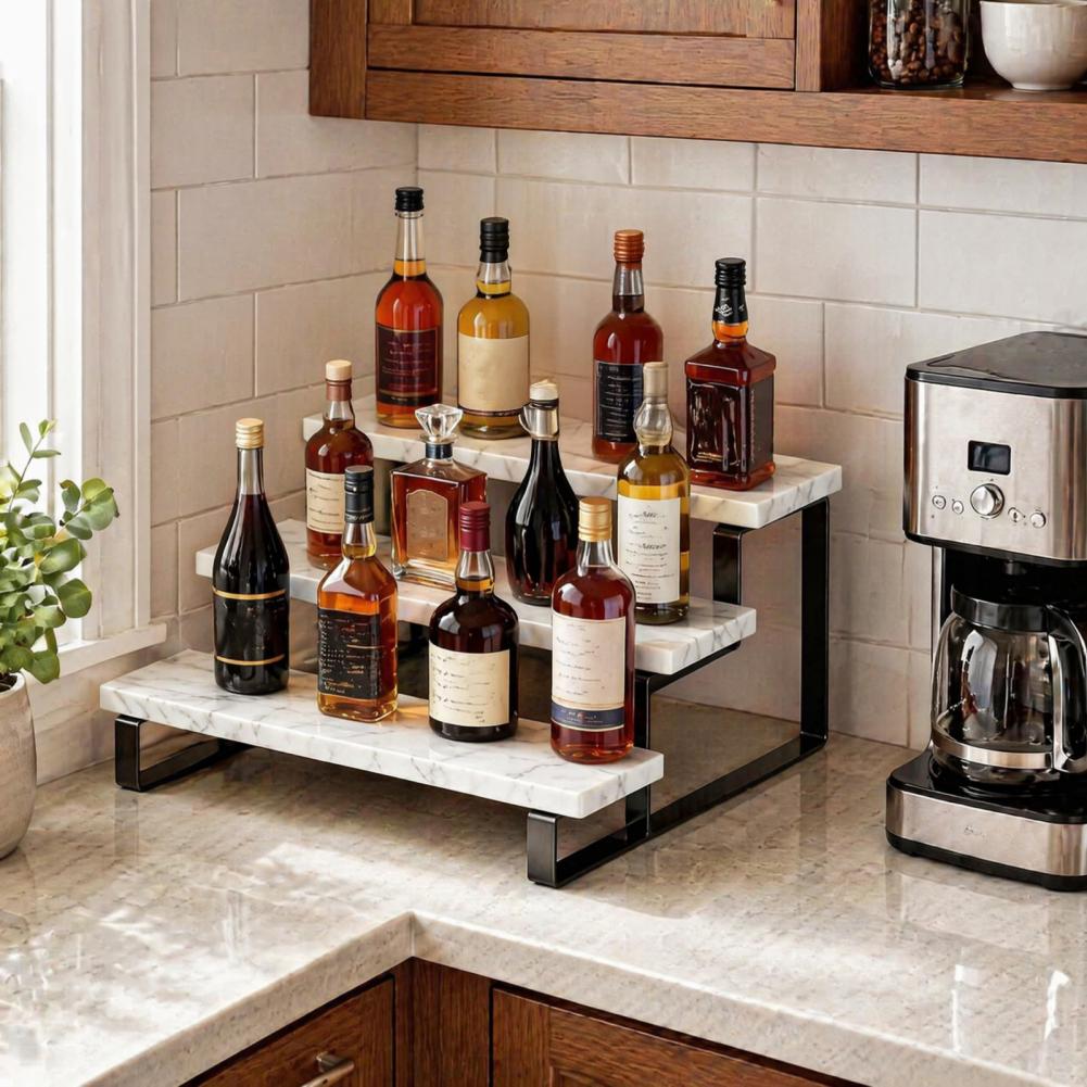 Liquor Bottle Display Shelf St - Coffee Equipment Rack ulasan dan harga