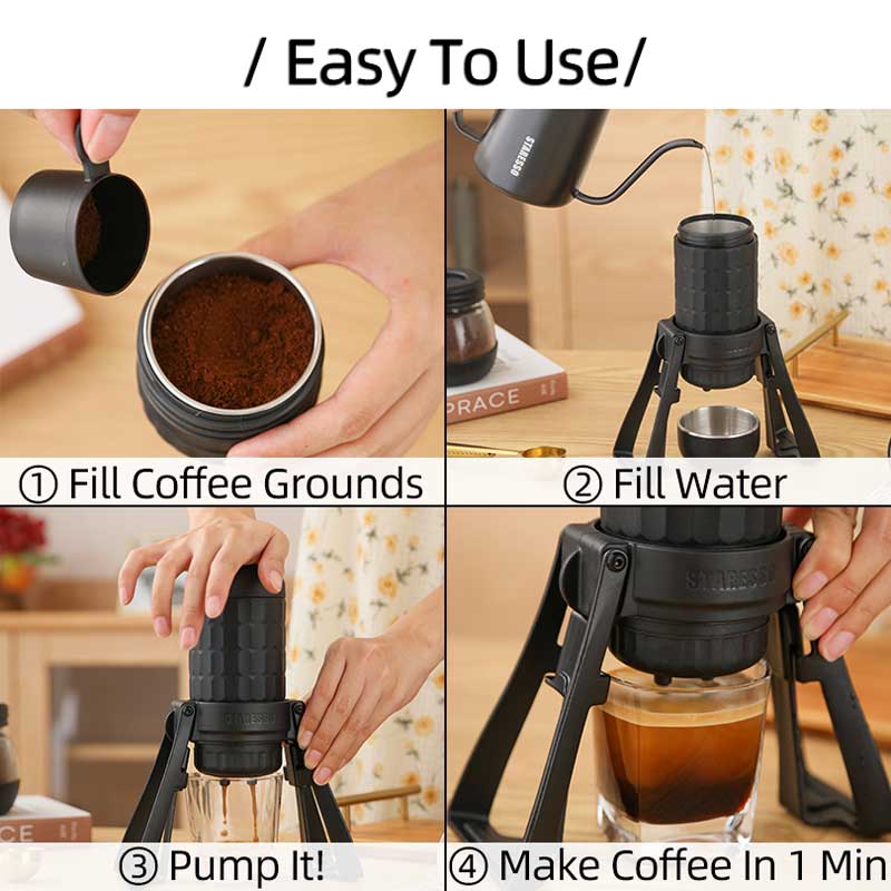 STARESSO Mirage SP300 Plus Por - Coffee Equipment For Camping ulasan dan harga